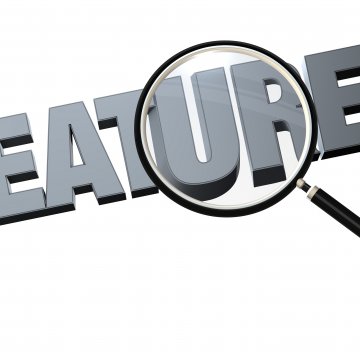 features regclean pro magnifying glass over features text white background